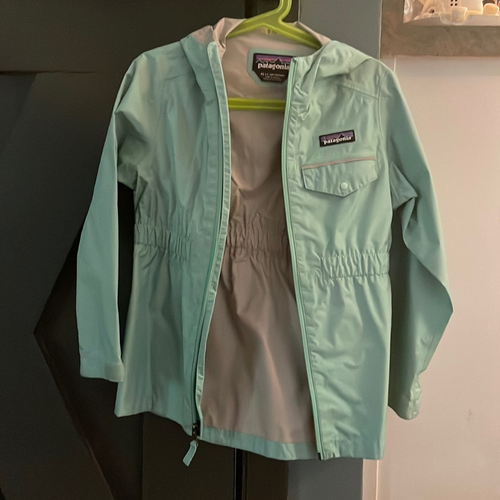 Patagonia XS 5-6 kids ran jacket h2no